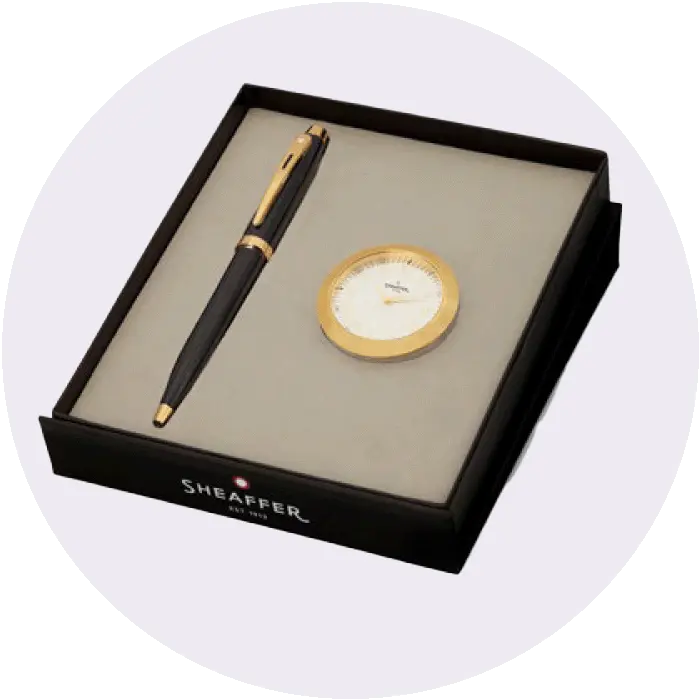 Sheaffer Pen With Clock